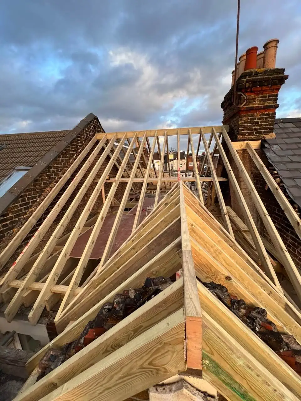 Roof building by Realm Carpentry