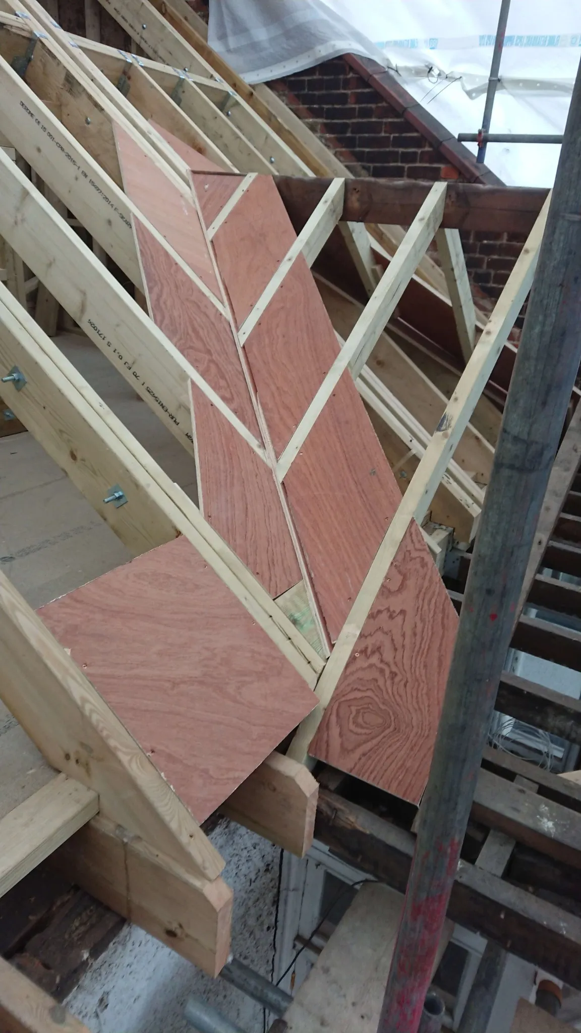 Roof building by Realm Carpentry